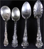 MIXED LOT OF 22 STERLING SILVER SPOONS