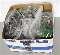 Lot #830 - Box of Die Cast model Cars with parts