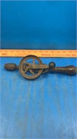 Vintage hand drill