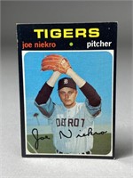 1971 TOPPS JOE NIEKRO #695