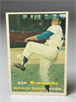 1957 TOPPS DONALD NEWCOMBE #130