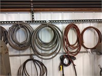 Group of hoses various size