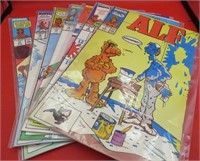 1987-89 ALF Lot 7 Marvel Comic Books Retro TV Show