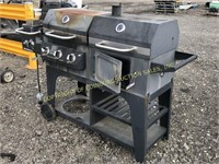 PROPANE GRILL & SMOKER COMBO