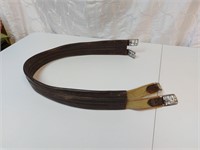 Brown Leather Girth Size 50