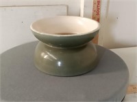 Green Uhl Pottery Spitton