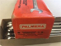 5 New Palmera 11/16" Combo Wrenches