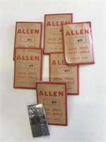6 Packs of 12 Pcs Allen #29 Drill Bits