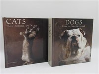 YANN ARTHUS-BERTRAND CATS AND DOGS BOOKS