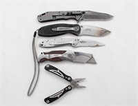 (5) KERSHAW & SHEFFIELD Knives & Tools