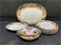 11 Piece Staffordshire Royal Pottery "Renown"