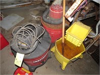 GROUP - SHOP VACS, MOP BUCKET