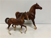 2 Breyer Molding Co. Morgan Horses