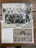 Black & White Picture Army & Navy Softball Team.