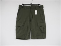 BC Clothing Men's 30 Cargo Short, Green 30
