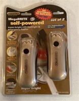 NEW self powered LED flashlight &emergency flasher