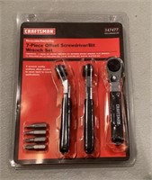 Craftsman 7-piece offset screwdriver/wrench set
