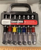 Craftsman 7-piece nut driver set