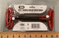 NEW T-handle hex keys set