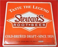 Stewarts Root Beer Since 1924 Metal Sign