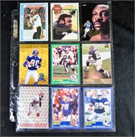 (9) NFL FOOTBALL CARDS LEGENDS Hall of Famers 1