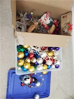 Vintage Christmas ornaments and more