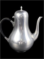 Pewter MCM coffee pot. Holland Pewter Co,