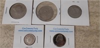 Lot of USA Collectible Coins, some silver