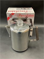 NorPro 9 Cup Stainless Steel Percolator