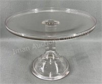 Nice 11in Clear Cake Stand