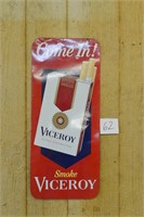 Metal Advertising Sign for Viceroy Cigarettes 25