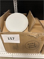 Over and Back white dish set