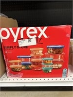 Pyrex 28 pc food storage set