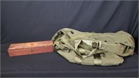 Military Duffel Bag & Gun Cleaning Kit