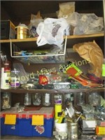 Contents of Cabinet & Shelves - Hardware
