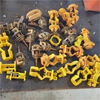 ASSORTED -2" - ELECTRIC FENCE  INSULATORS
