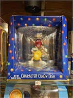 character candy dish new in box M&Ms