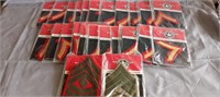 24 Packs Of Military Patches.