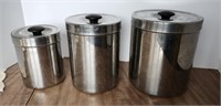 Vollrath Stainless Steel Canisters (3)
