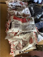 11 bags hersheys candy cane kisses,exp 5/24