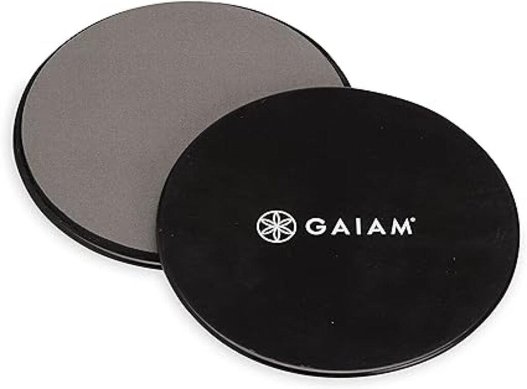 Gaiam Core Sliding Discs - Dual Sided Workout Slid
