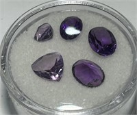 4.50CT AMETHYST GEMSTONES