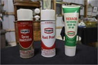 Texaco maintenance advertising lot consisting of