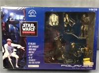 Star Wars collector series figurine set sealed in