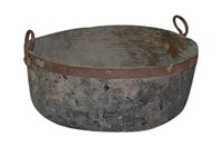 Spanish Colonial Copper Cauldron