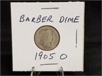 1905O Barber Dime