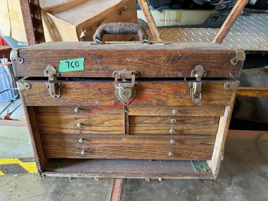 Wood Machinist Chest