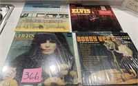 4  vintage vinyl albums