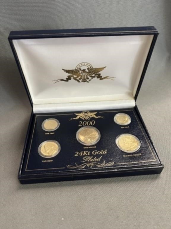 2000 U.S. Gold Plated Coins