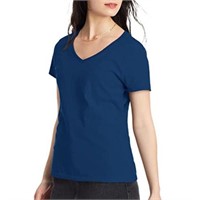 Hanes Womens XL Nano Premium Cotton V-Neck Tee,